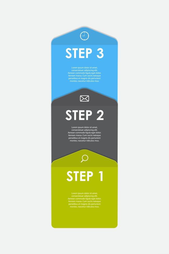 infographic sjablonen voor zakelijke vectorillustratie vector