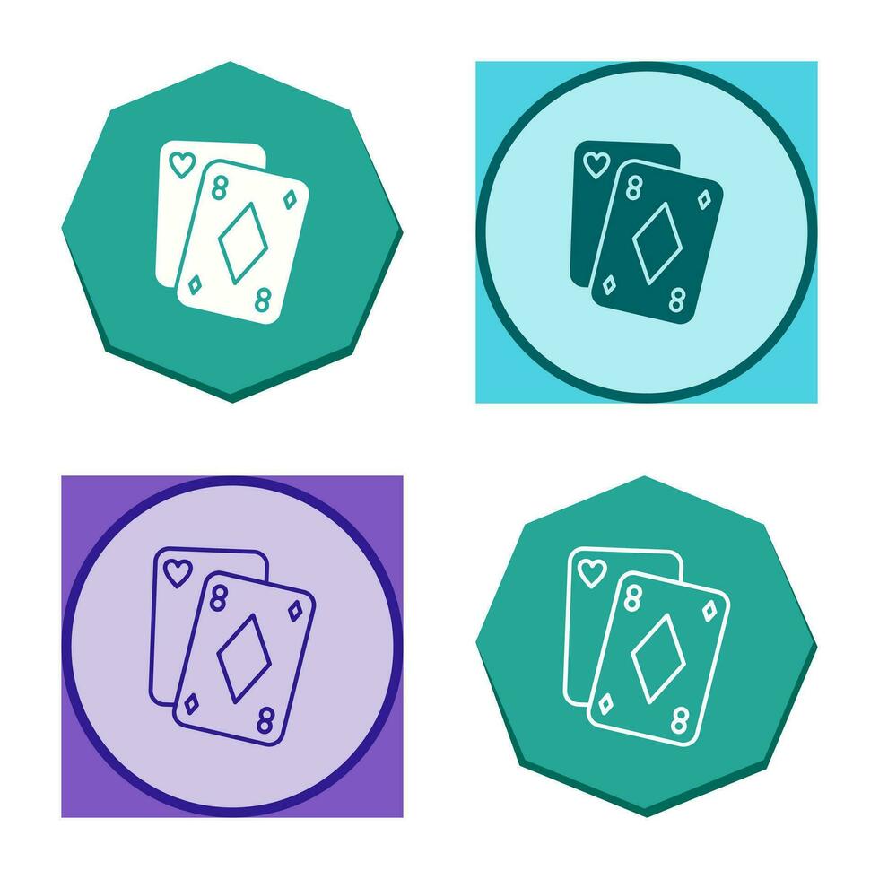 poker vector icoon