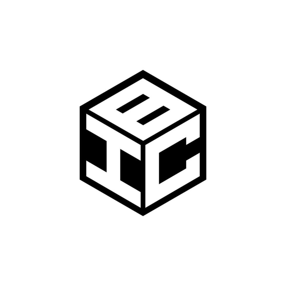 icb brief logo ontwerp, inspiratie voor een uniek identiteit. modern elegantie en creatief ontwerp. watermerk uw succes met de opvallend deze logo. vector