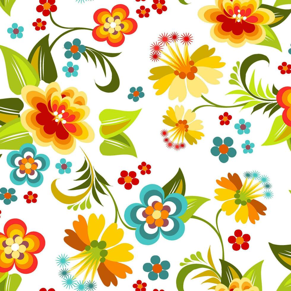 patroon kleurrijk ontwerp achtergrond structuur textiel bloemen bloem vector