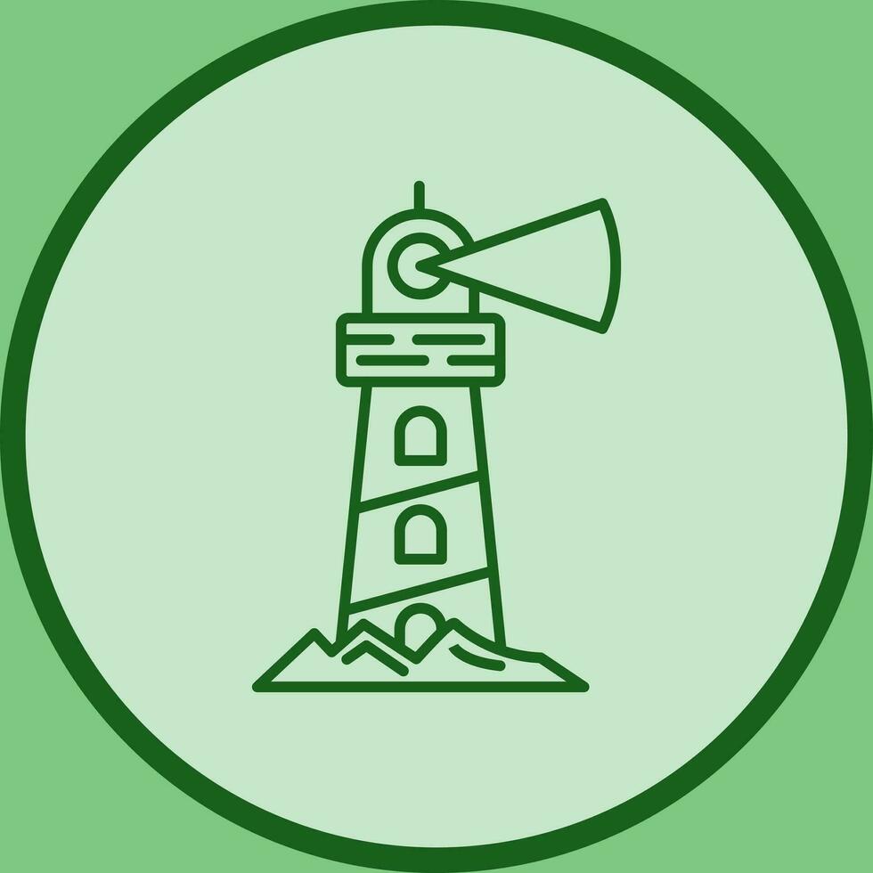 vuurtoren vector icon