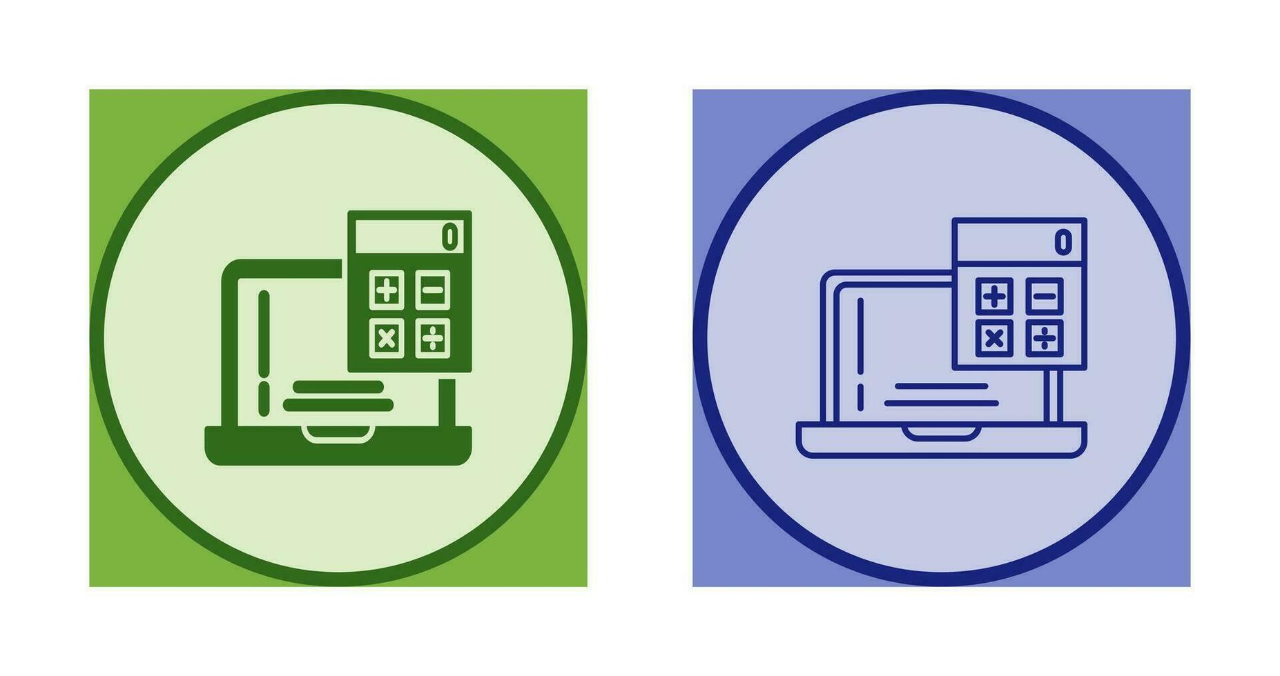 rekenmachine vector pictogram