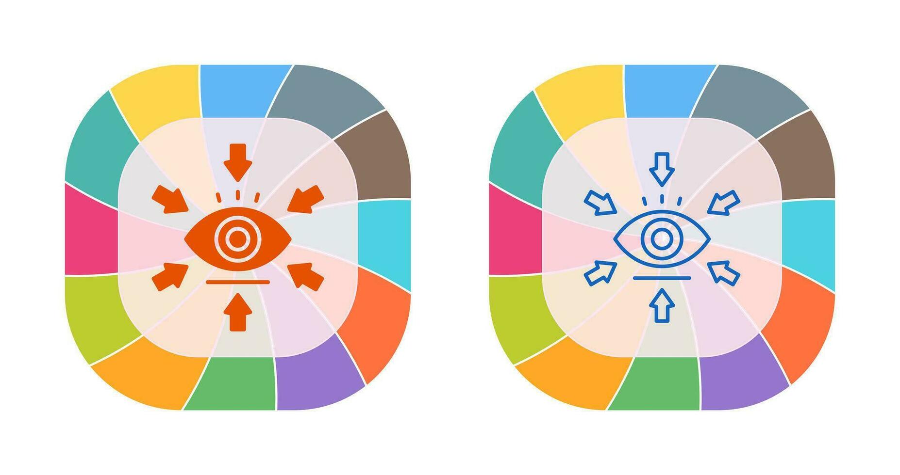 visualisatie vector icoon