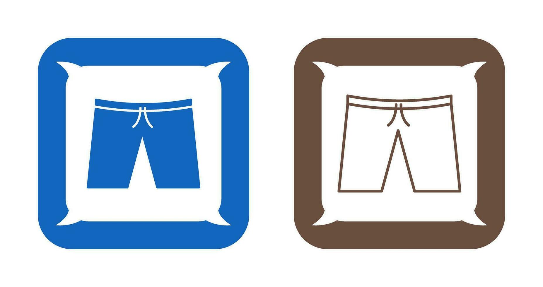 korte broek vector pictogram