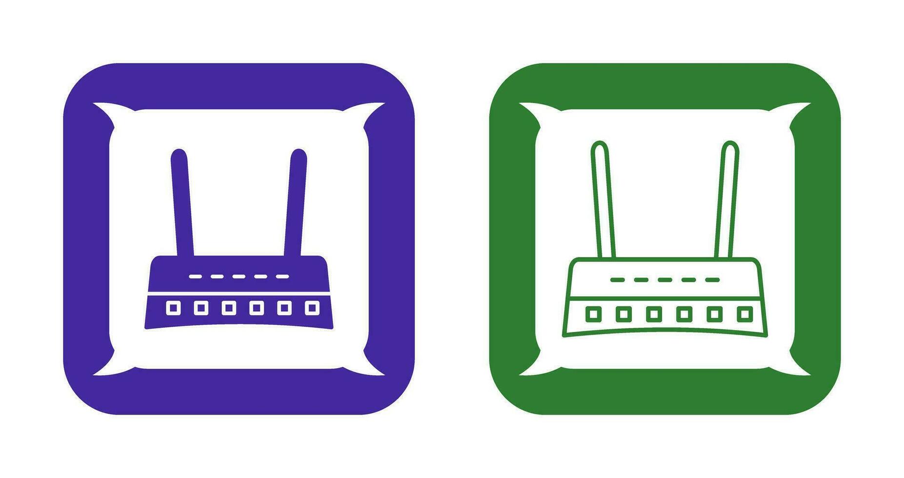 router vector pictogram