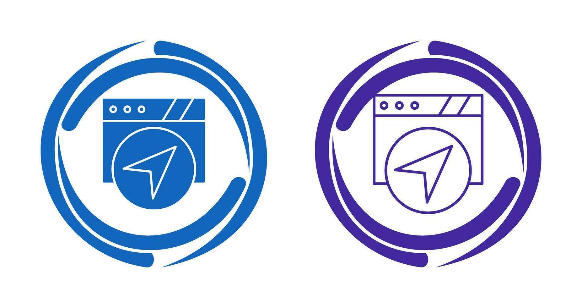 navigatie vector pictogram