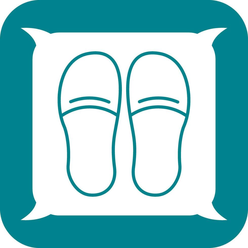 slippers vector icoon