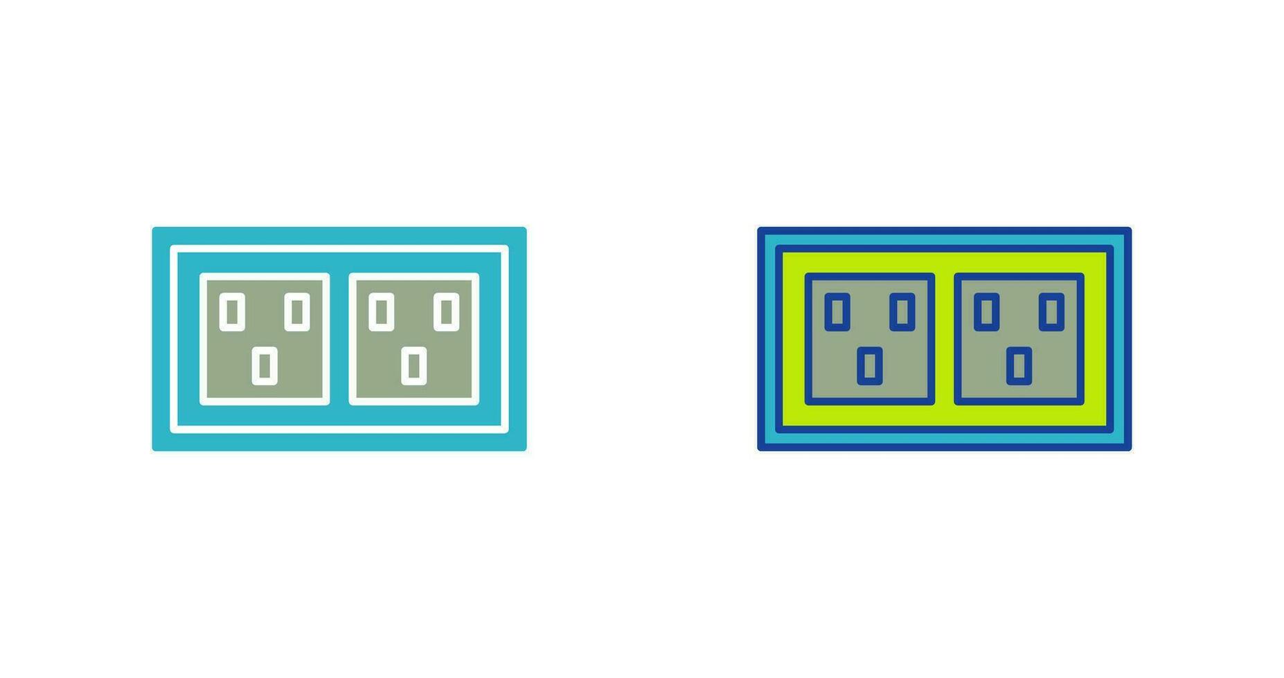 stopcontact vector pictogram