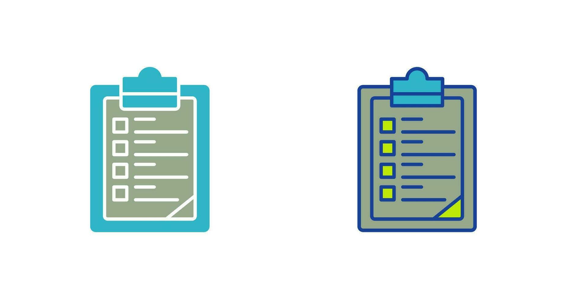 Klembord vector pictogram