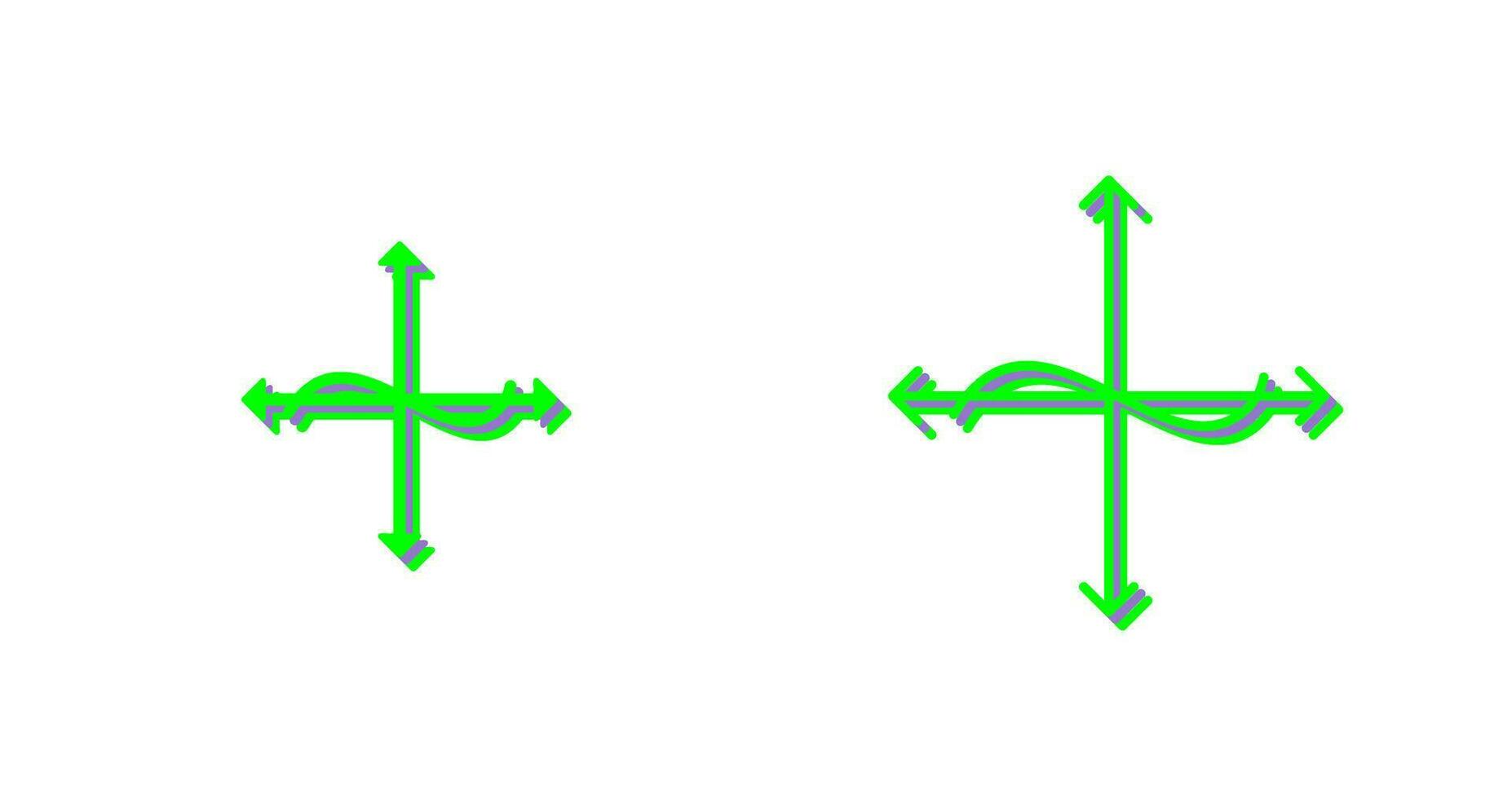 uniek diagram vector icoon