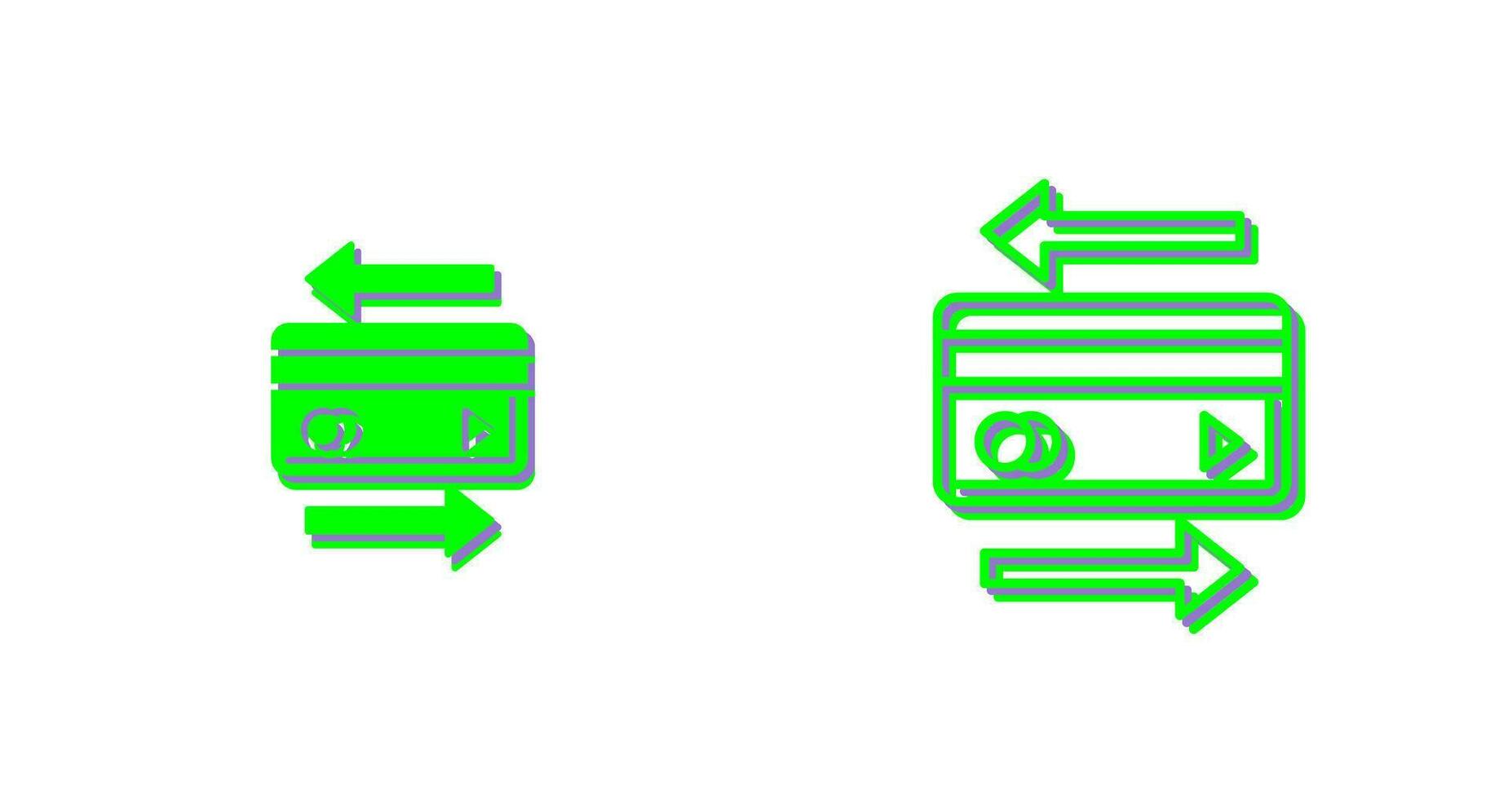 transactie vector icoon