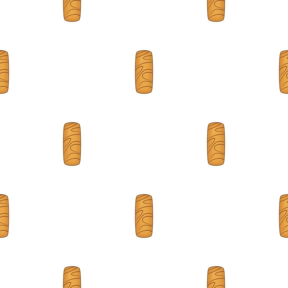 illustratie op thema grote set identieke biscuit vector