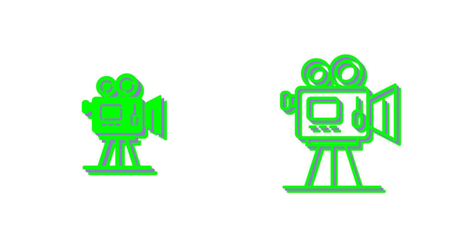 film camera vector icoon