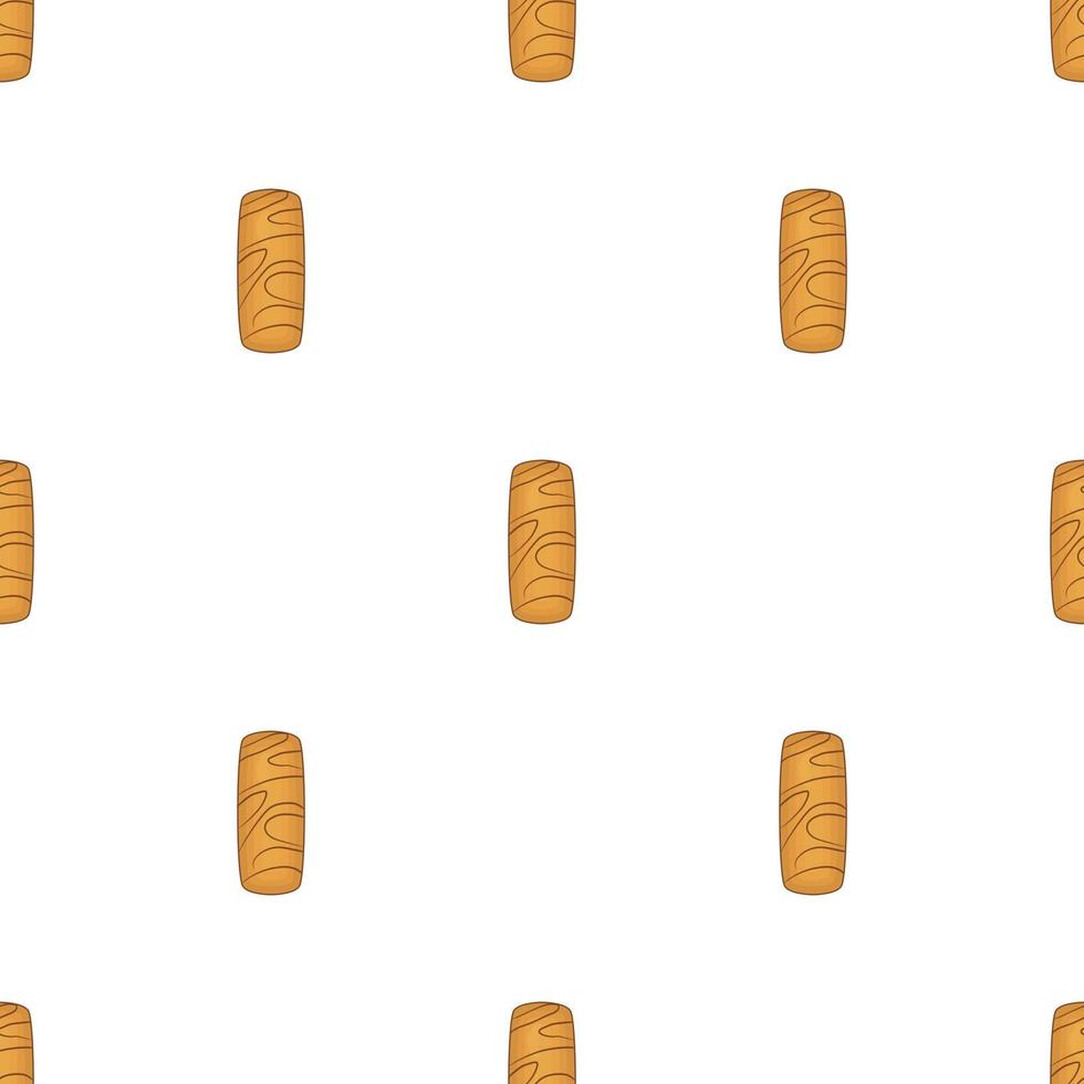 illustratie op thema grote set identieke biscuit vector