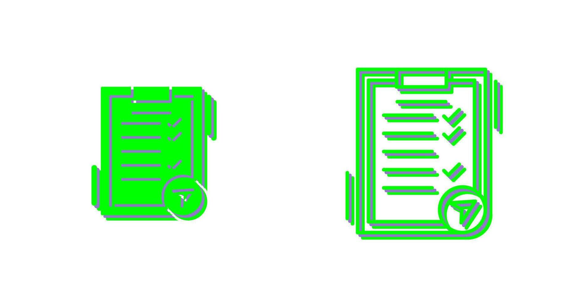 Klembord vector pictogram