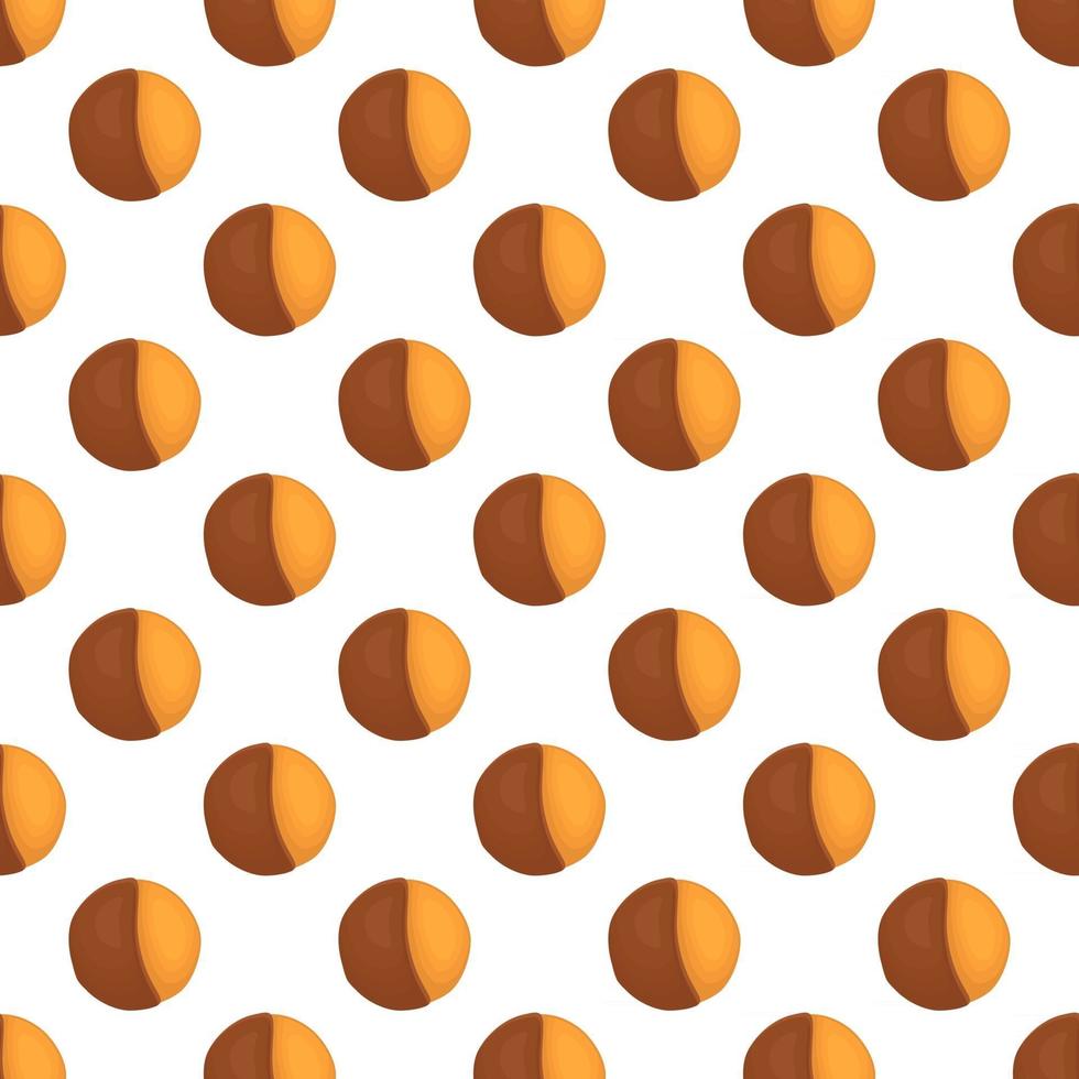 grote set identiek koekje, kit kleurrijk gebakkoekje vector