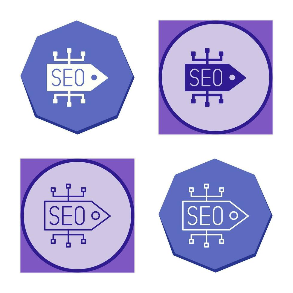 seo label vector icoon