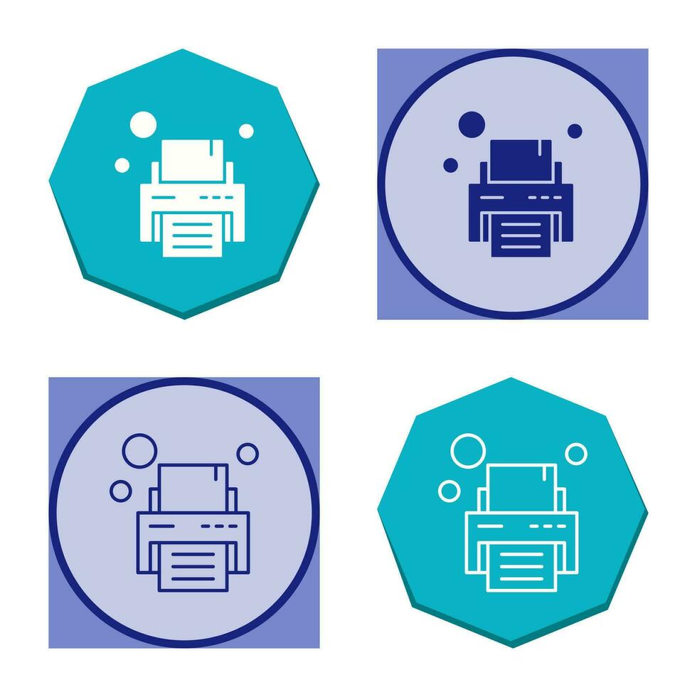 printer vector pictogram