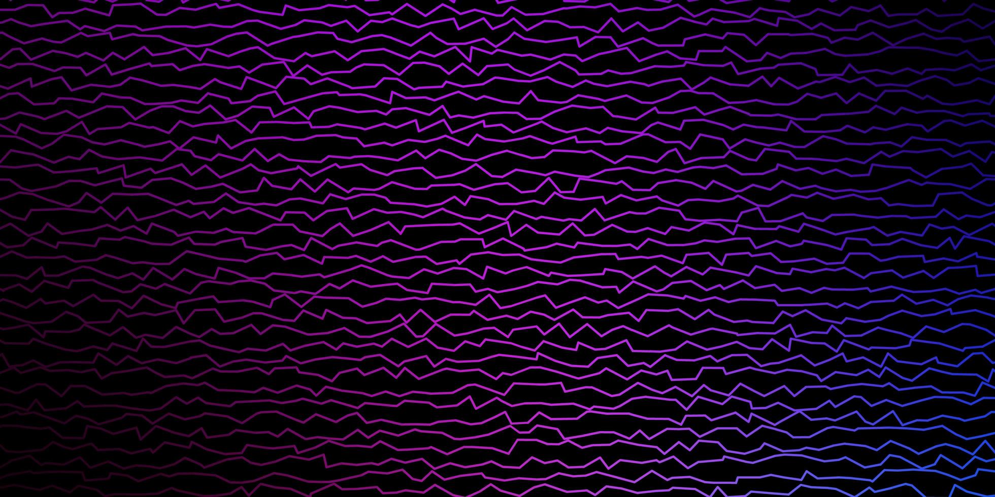 donkerroze, blauwe vectorlay-out met cirkelboog. vector