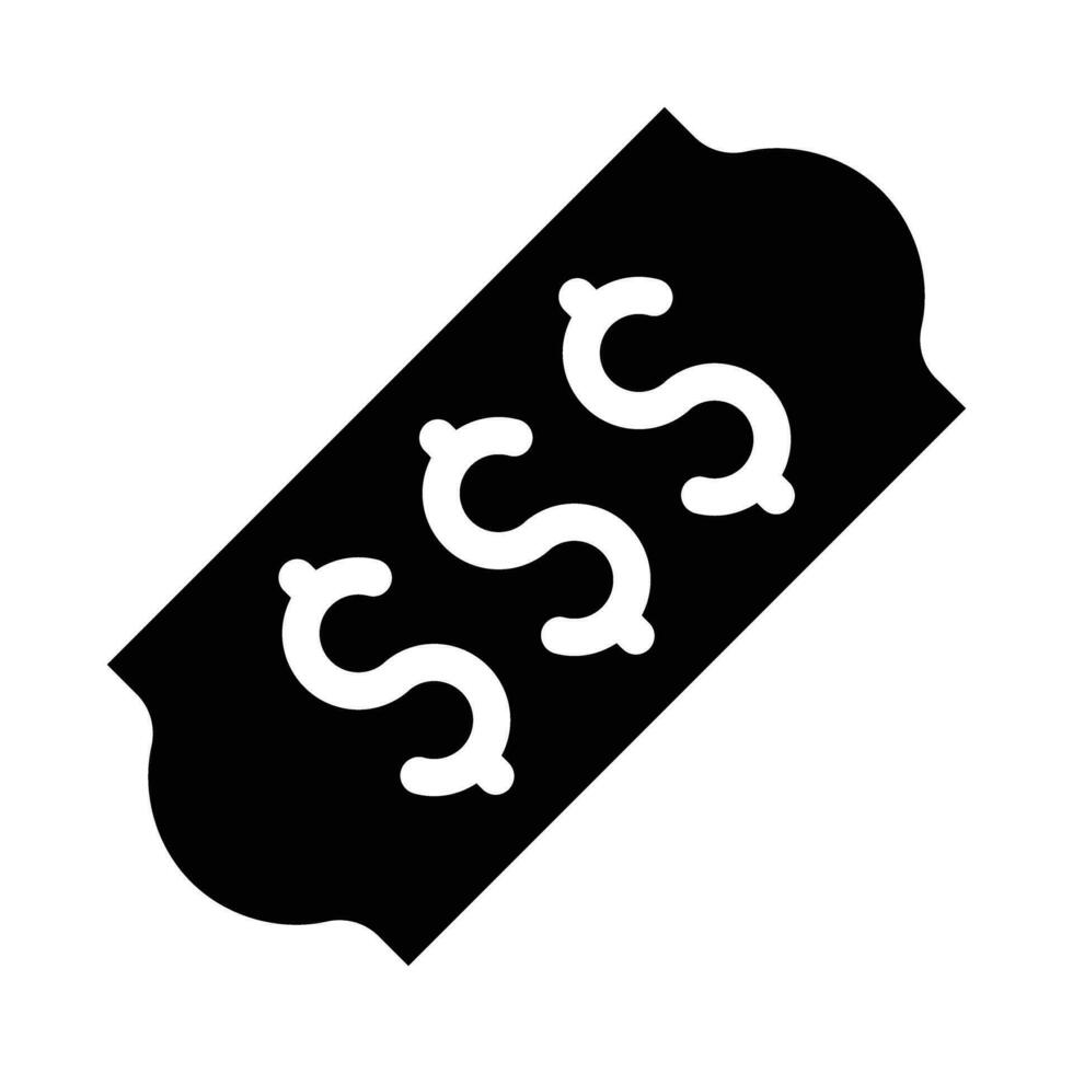 prijs etiket vector glyph icoon voor persoonlijk en reclame gebruiken.