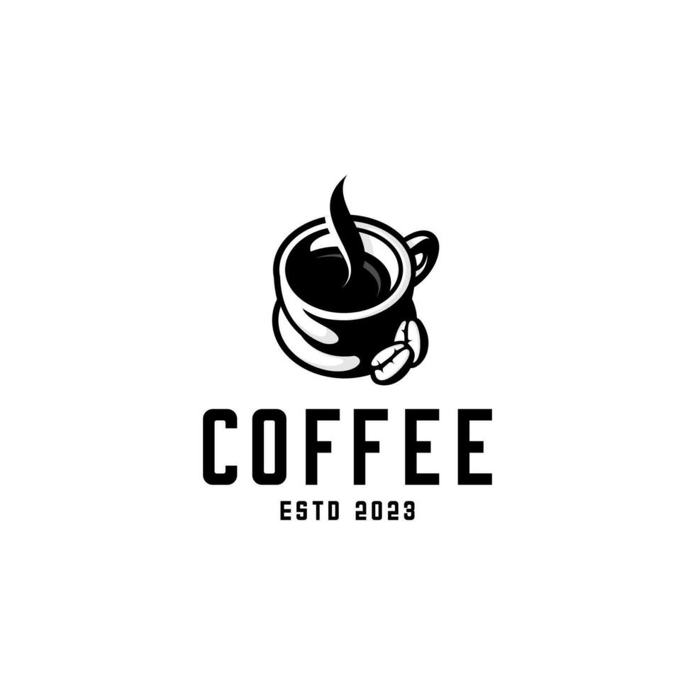 kop van koffie, koffie cafe vector