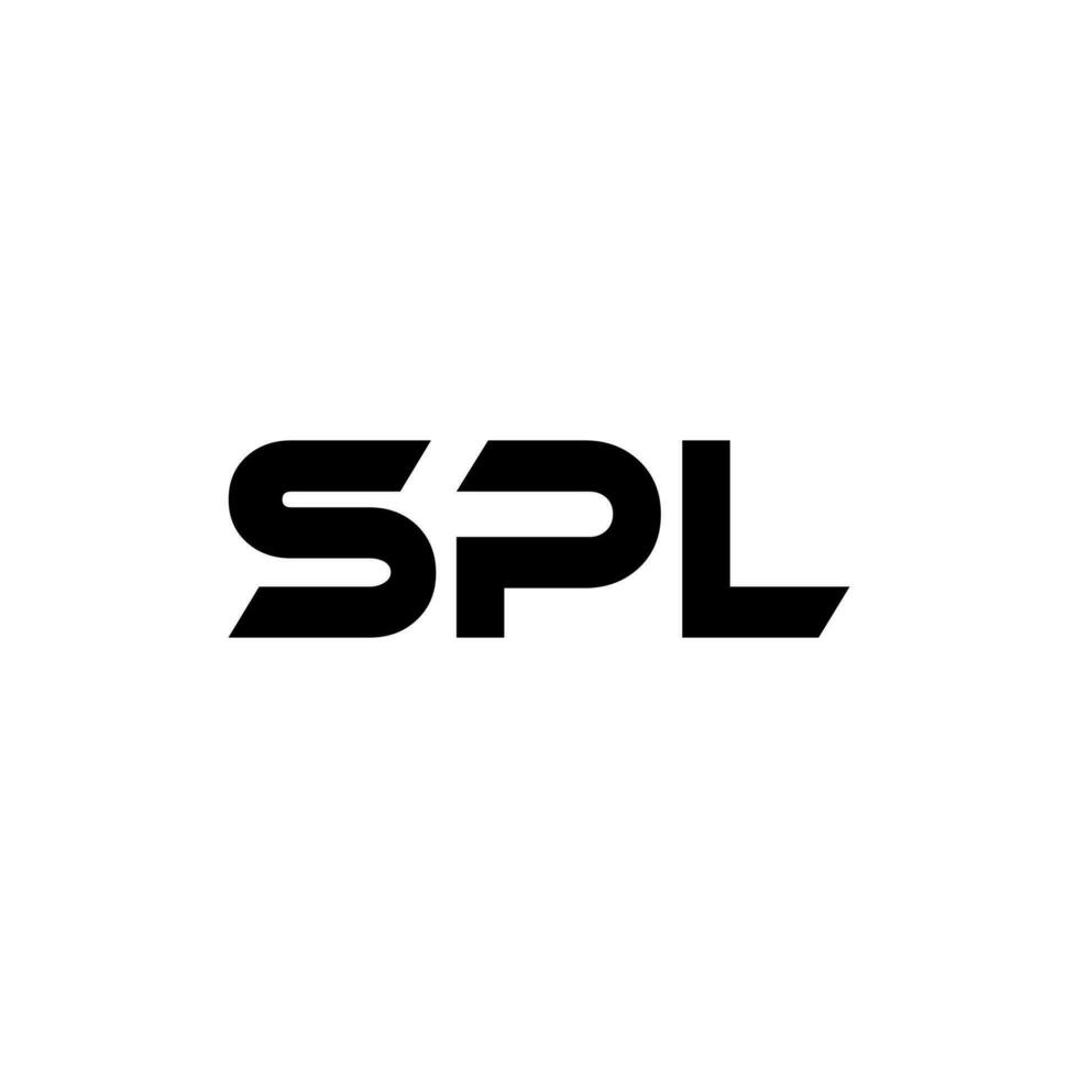 spl brief logo ontwerp, inspiratie voor een uniek identiteit. modern elegantie en creatief ontwerp. watermerk uw succes met de opvallend deze logo. vector