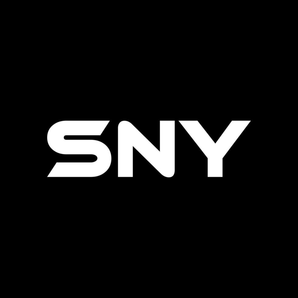 sny brief logo ontwerp, inspiratie voor een uniek identiteit. modern elegantie en creatief ontwerp. watermerk uw succes met de opvallend deze logo. vector