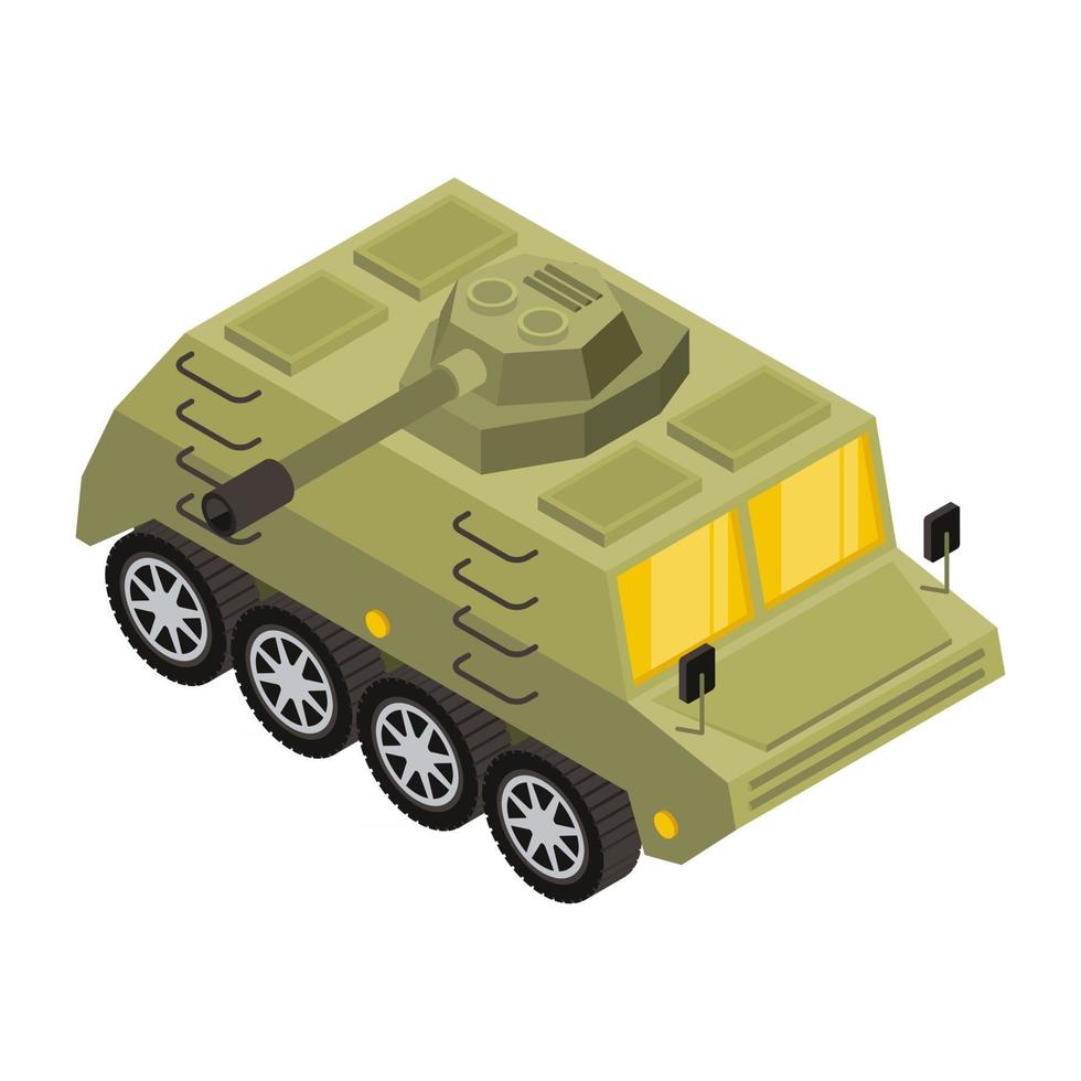 richt militaire tank military vector