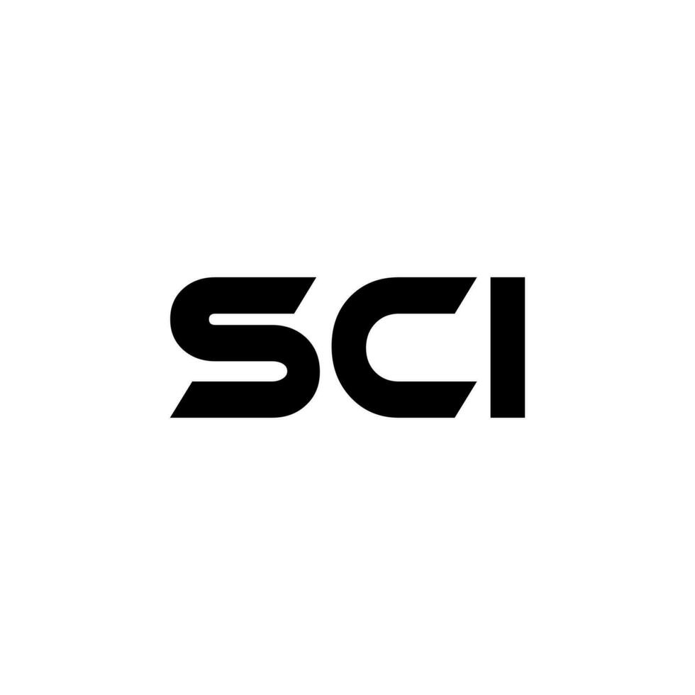 sci brief logo ontwerp, inspiratie voor een uniek identiteit. modern elegantie en creatief ontwerp. watermerk uw succes met de opvallend deze logo. vector