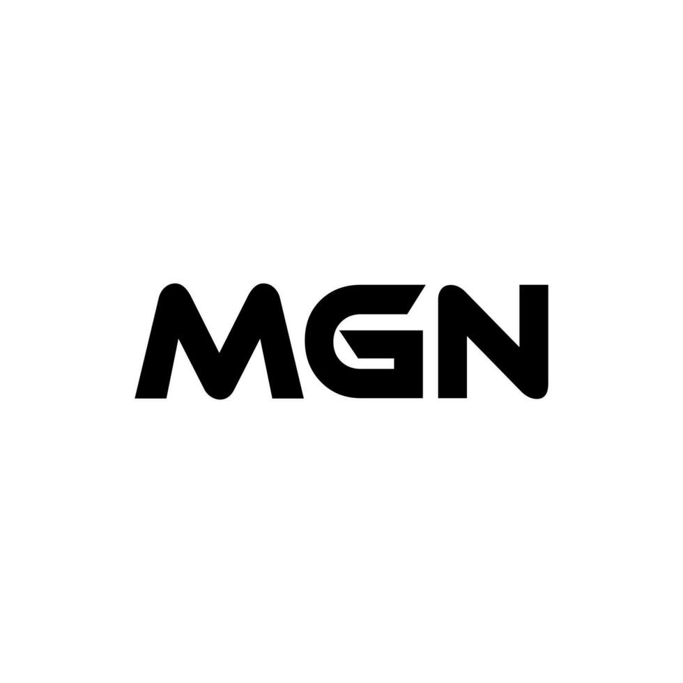 mgn brief logo ontwerp, inspiratie voor een uniek identiteit. modern elegantie en creatief ontwerp. watermerk uw succes met de opvallend deze logo. vector