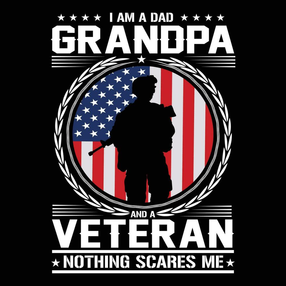 veteranen dag t-shirt ontwerp vector