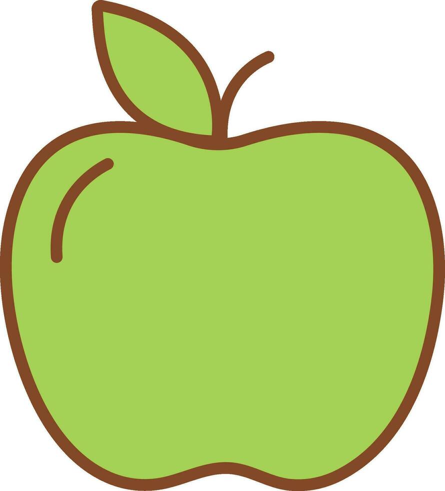 fruit icoon of symbool vector ontwerp element