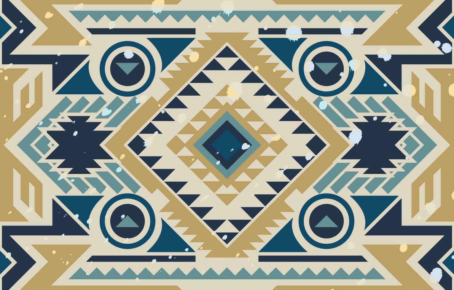 Navajo tribal vector naadloos patroon. inheems Amerikaans ornament. etnisch zuiden western decor stijl. boho meetkundig ornament. vector naadloos patroon. Mexicaans deken, tapijt. geweven tapijt