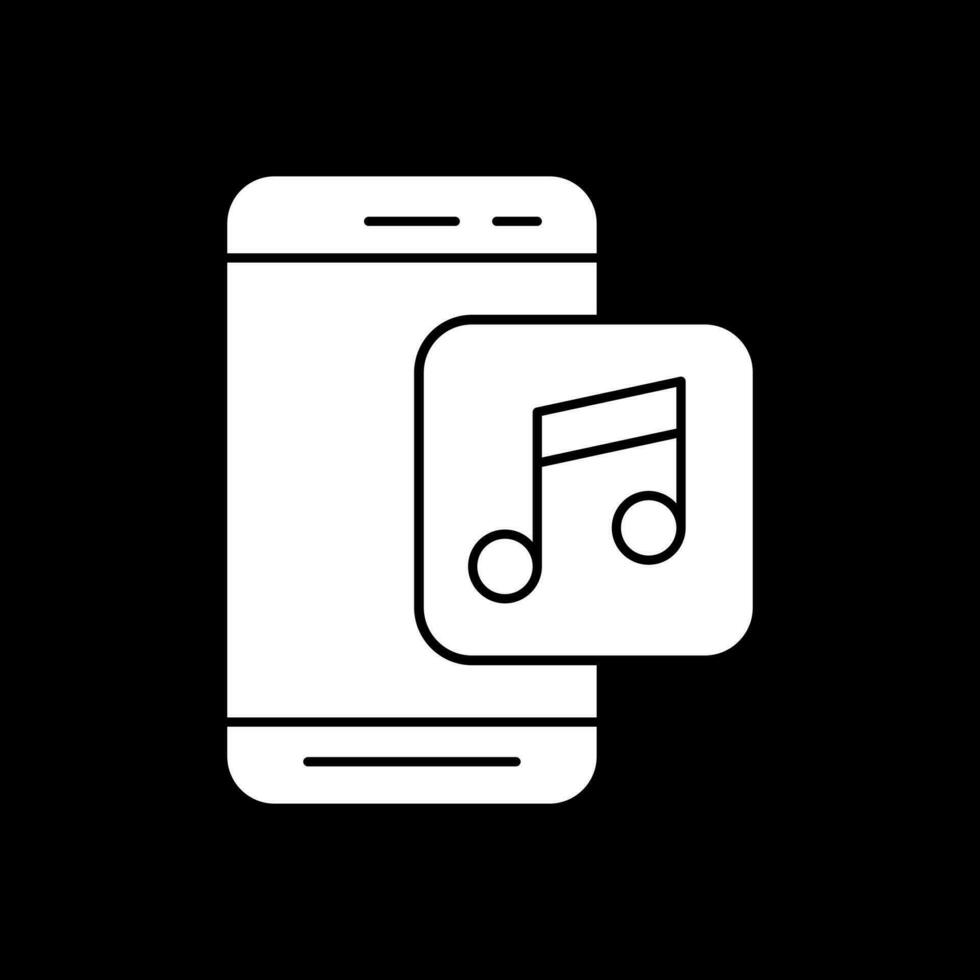 muziek- app vector icoon ontwerp