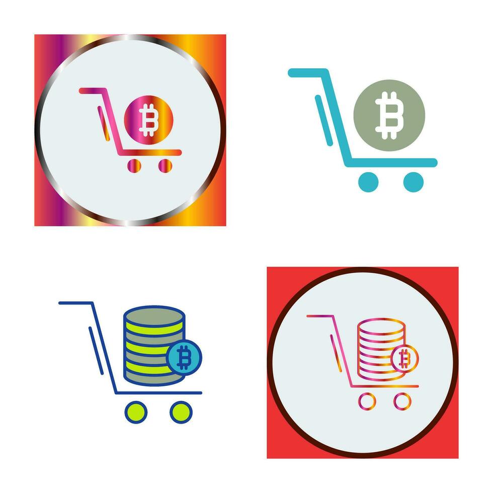 trolley vector pictogram vector