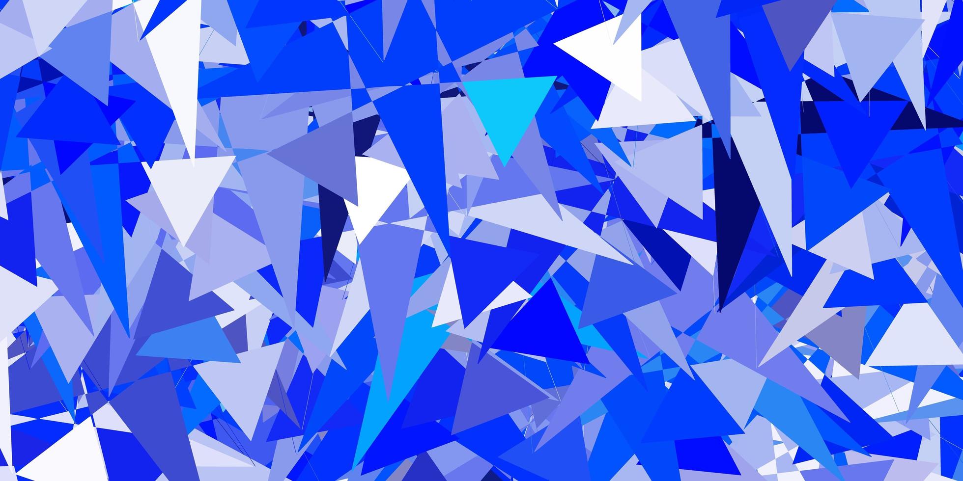 lichtblauw vectorpatroon met veelhoekige vormen. vector