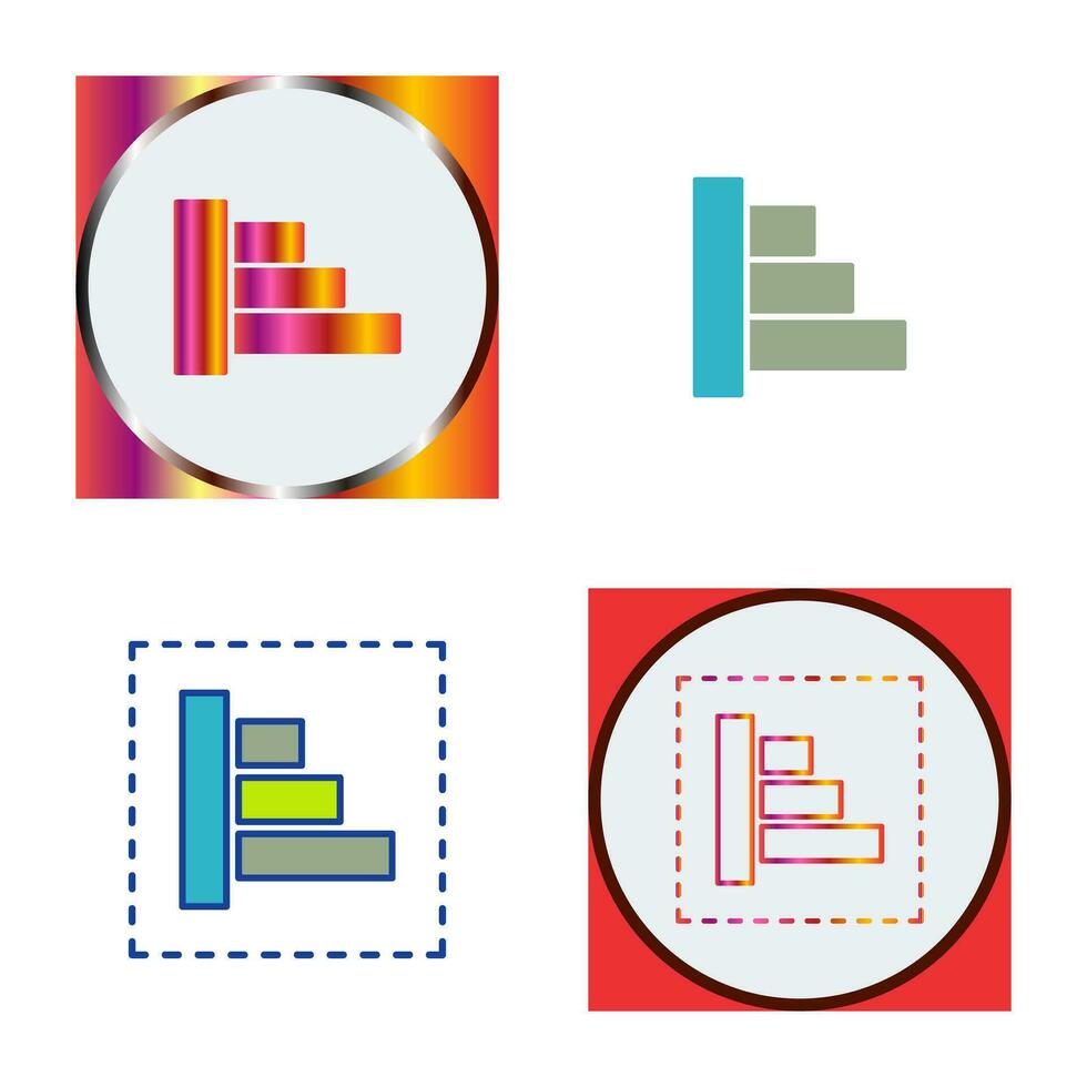 voorwerp uitlijning vector icoon