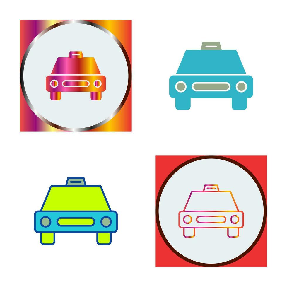 taxi vector icoon