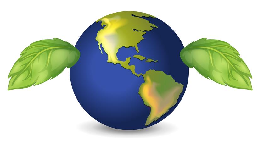 Groene aarde vector