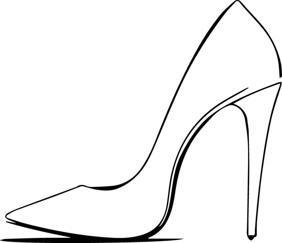 schoenen of hoog hakken vector ontwerp element eps bestanden