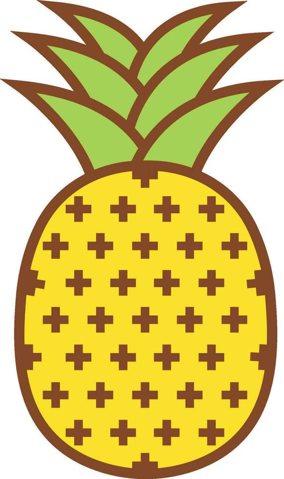 fruit icoon of symbool vector ontwerp element mooi zo gebruik voor u ontwerp