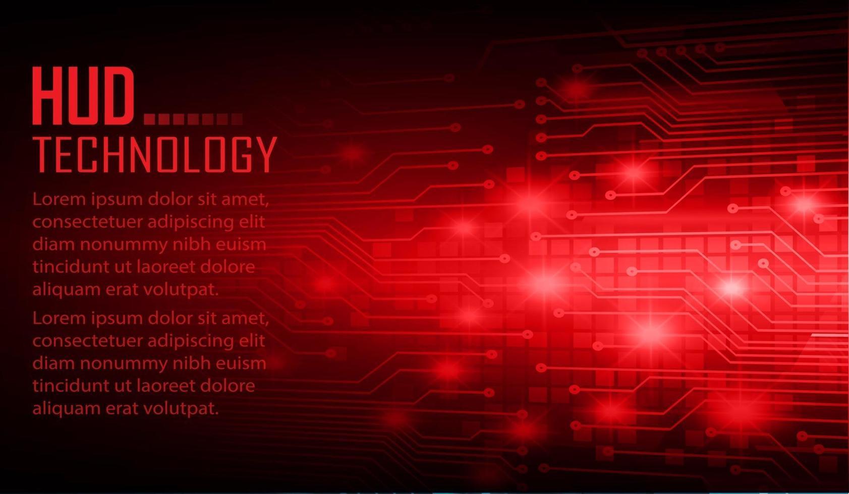 cyber circuit toekomstige technologie concept achtergrond vector