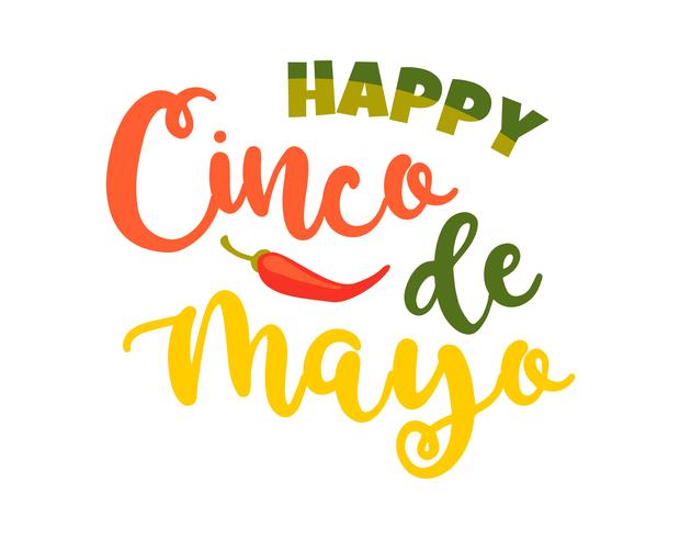 Cinco de Mayo. Vector illustratie.