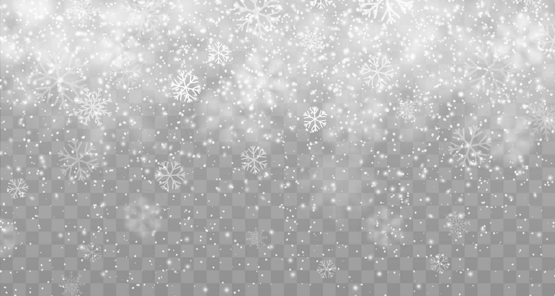winter sneeuw vallen overlay, Kerstmis achtergrond vector