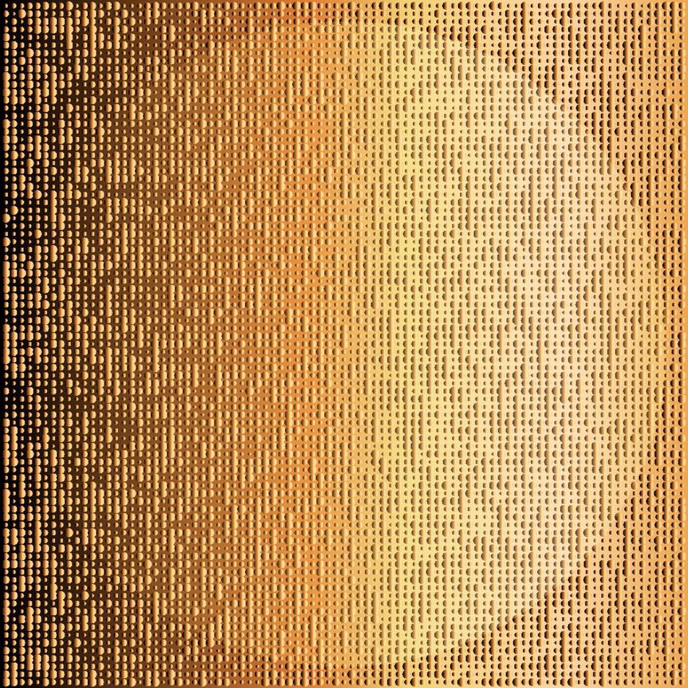 abstracte gouden halftone patroon gouden polka dot vector