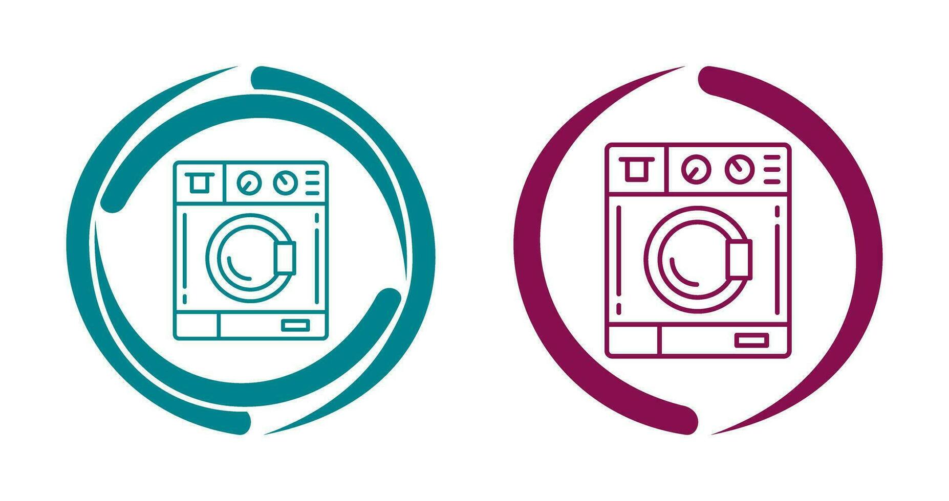 wasmachine vector pictogram