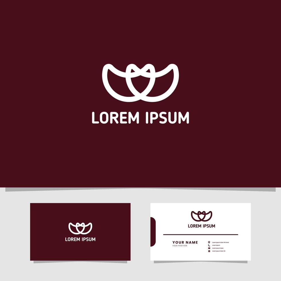 eenvoudig en minimalistisch logo met vliegende vleermuis vector