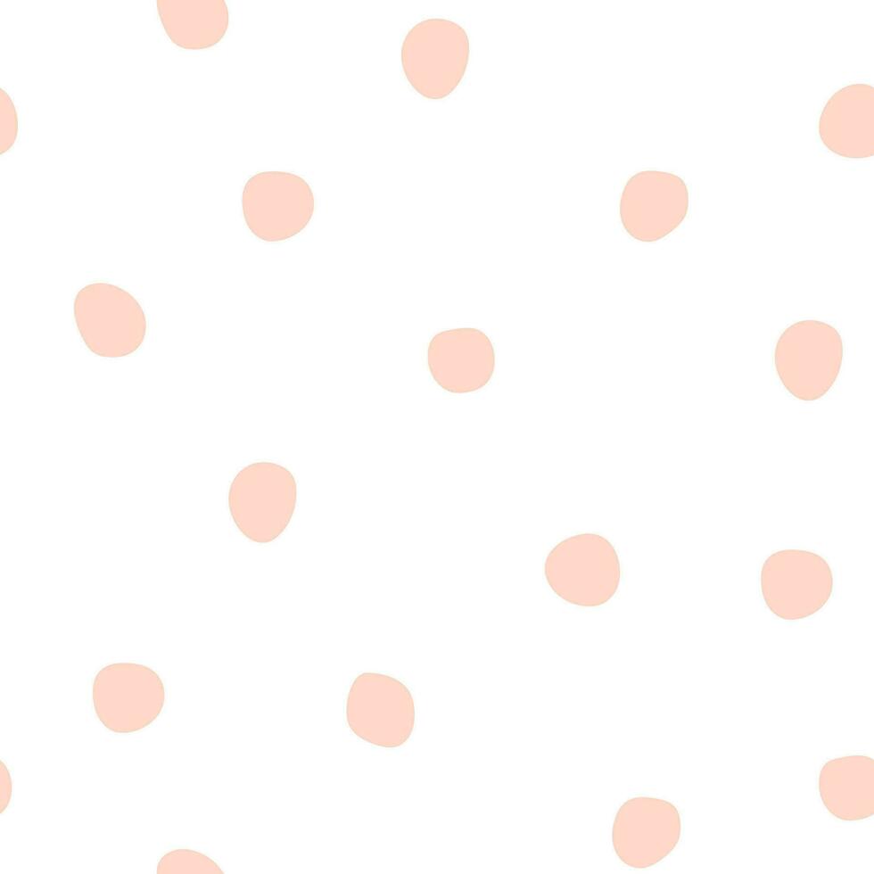 onregelmatig dots patroon. naadloos hand- getrokken patroon ontwerp voor behang, groet kaart, kinderen stof, interieur decoratie, schat douche. vector