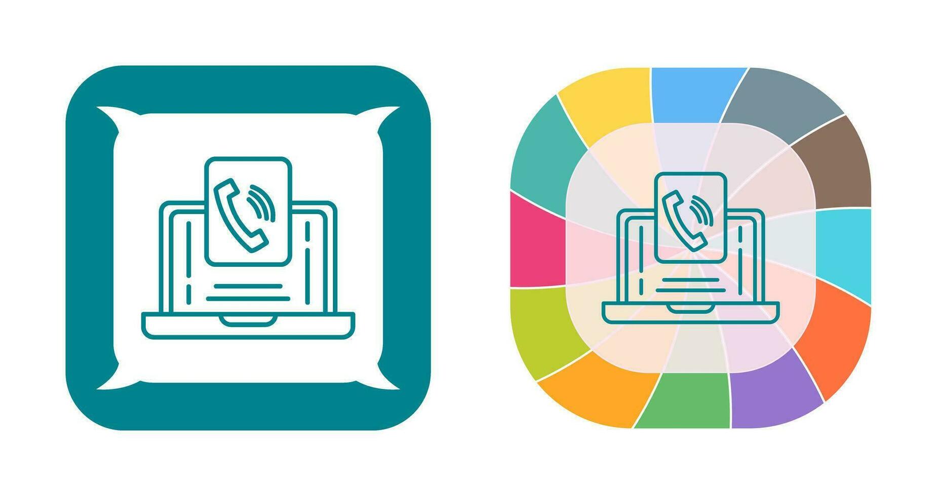 contact vector pictogram