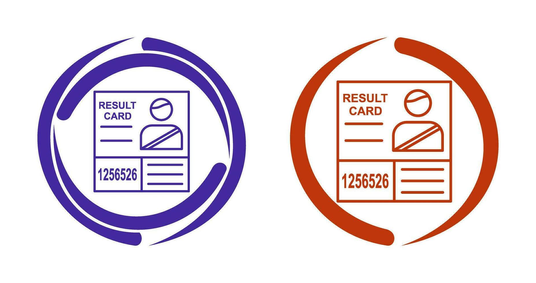 kandidaat resultaten vector icoon